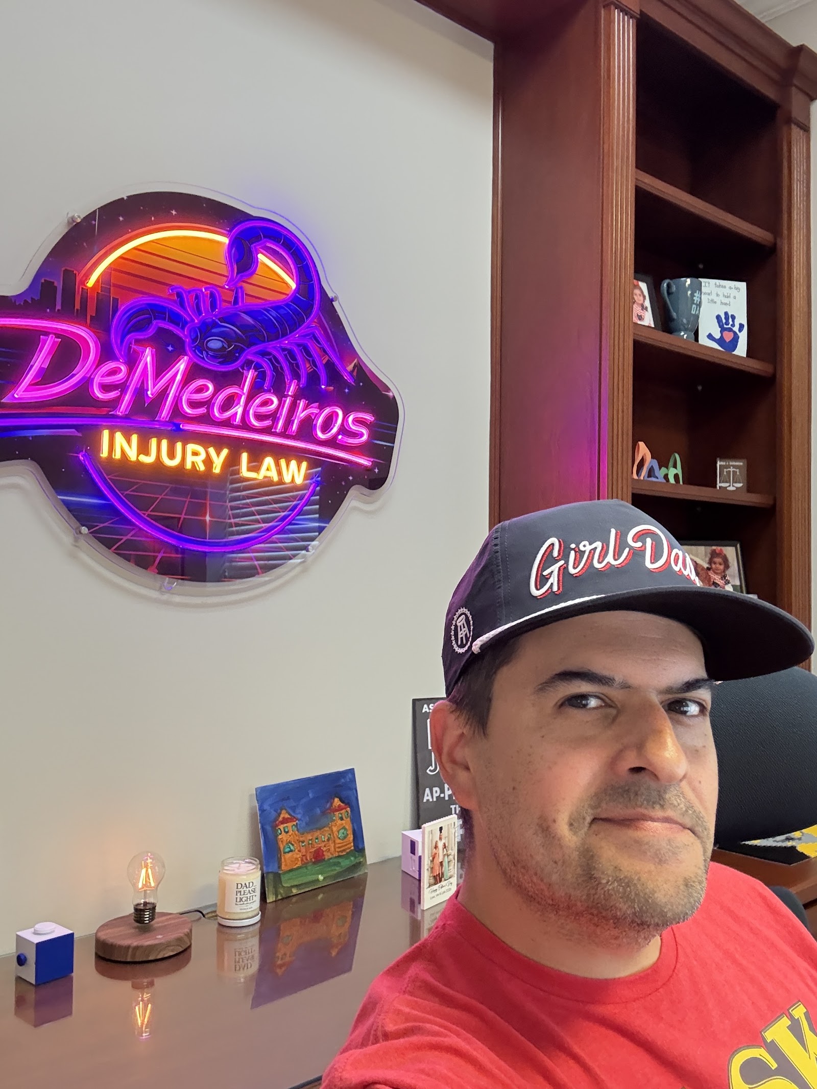 Georgia car accident attorney Rick DeMedeiros at the DeMedeiros Injury Law office in Alpharetta, Georgia