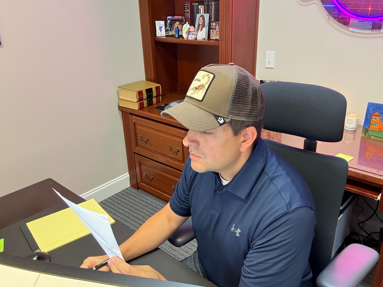 Hurt at Work but Told "Don't File" or "You're a Contractor"? Read This First. 1 Georgia workers’ compensation attorney Rick DeMedeiros, who represents injured and misclassified workers, at his Alpharetta office
